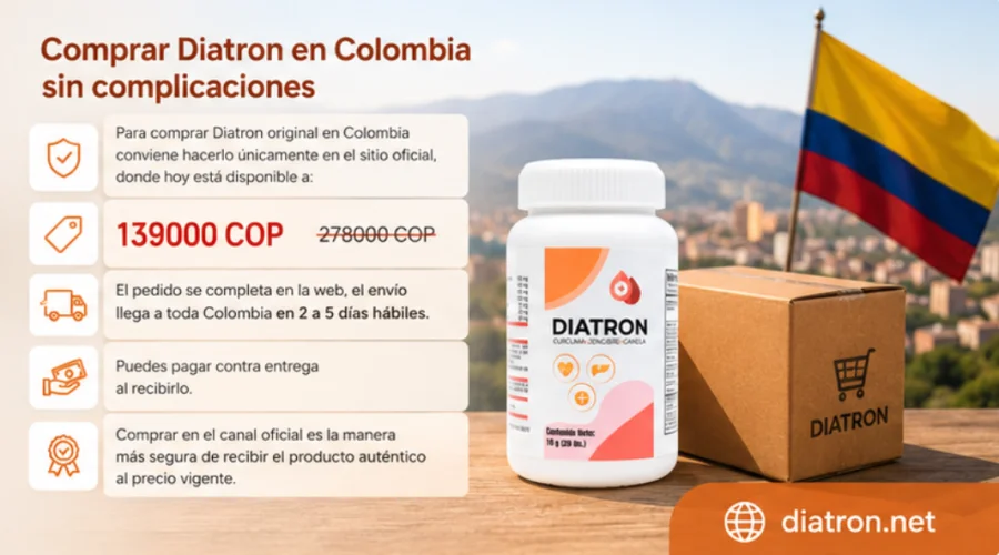 Diatron — compra del producto original en el sitio oficial en Colombia